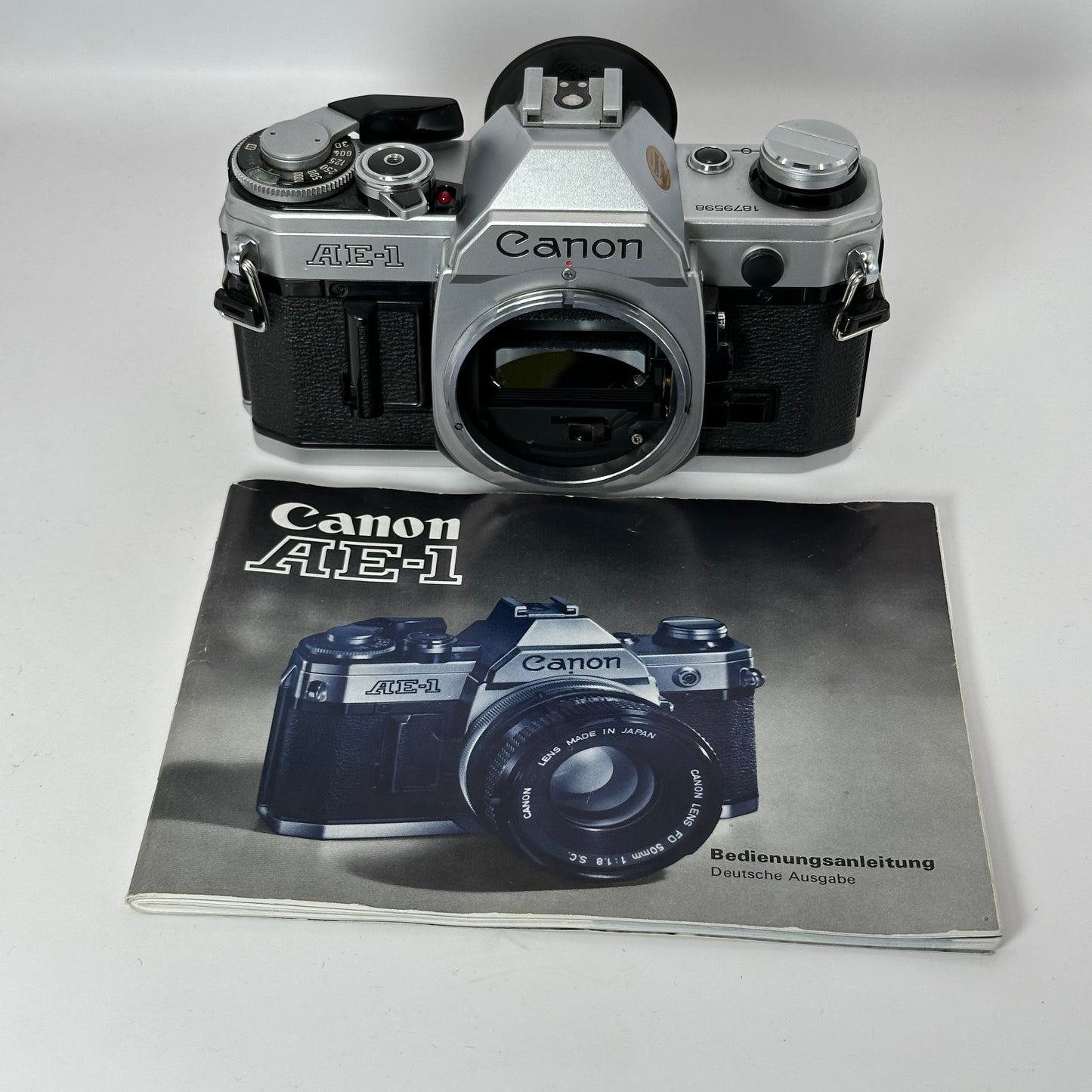 Canon AE-1 Body inkl. Betriebsanleitung