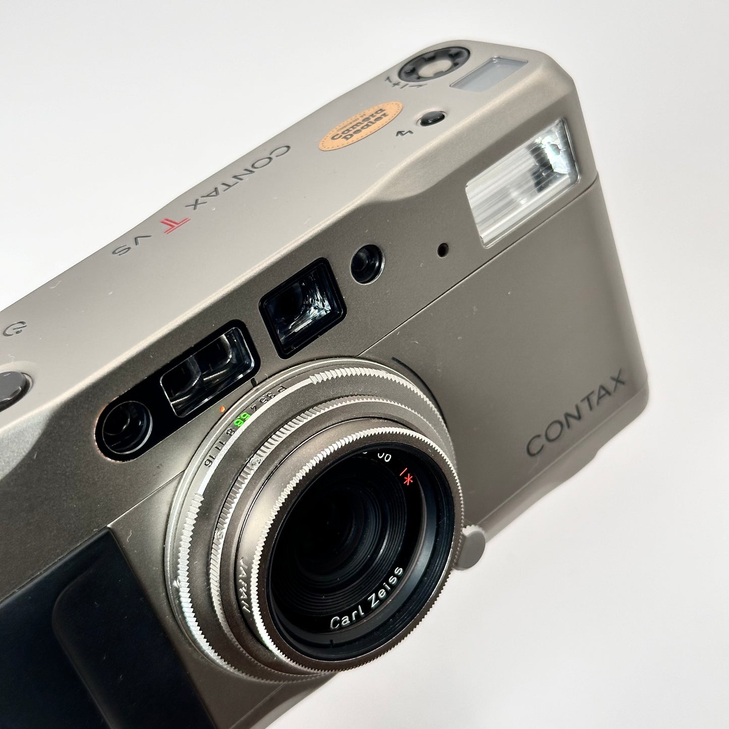 Contax T VS analoge Premium Kompaktkamera Point and Shoot Filmkamera 