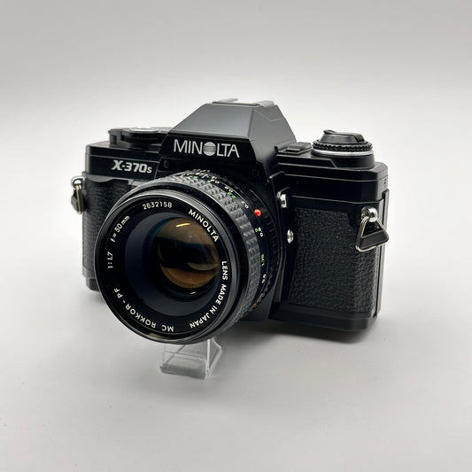 Minolta X-370s (X-300) inkl. Minolta Rokkor PF 50mm f/1.7