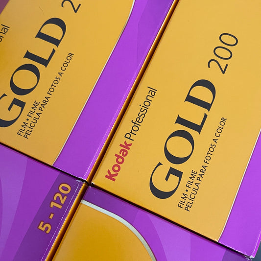 Kodak Gold 200/120 roll film