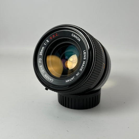 Canon FD 35mm f/2 SSC Concave