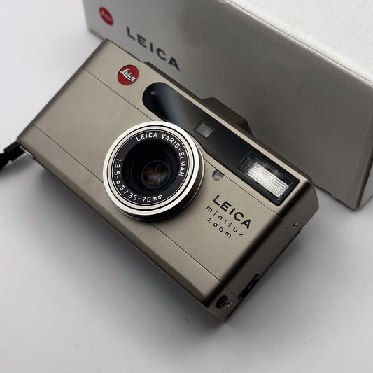 Leica Minilux Zoom mit OVP & Ledertasche (Neu)