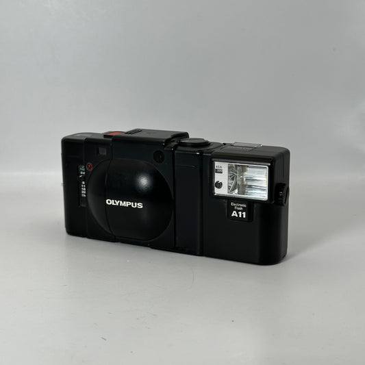 Olympus XA mit A11 Blitz mit OVP