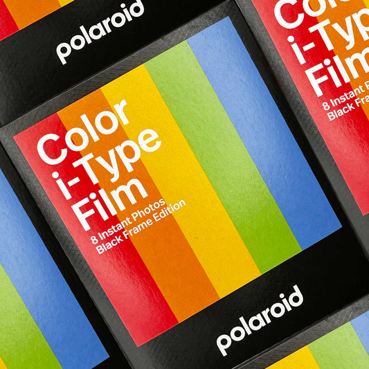 Polaroid Color i-Type Film Blackframe